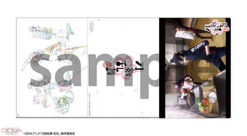 『刀剣乱舞-花丸-』セル画&原画見比べクリアファイル 4-J